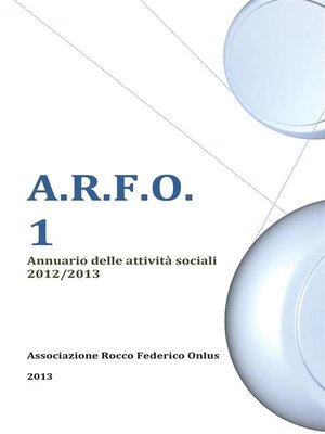 cover image of A.r.f.o. 1